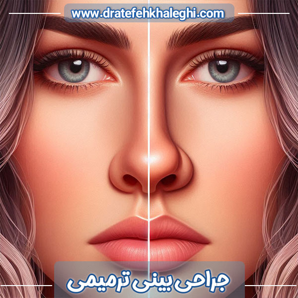 جراحی بینی ترمیمی در اهواز - دکتر عاطفه خالقی