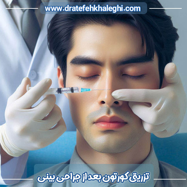 Cortisone injection after rhinoplasty - https://dratefehkhaleghi.com/