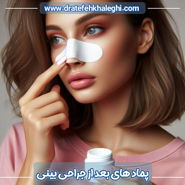 پماد های بعد از جراحی بینی - دکتر عاطفه خالقی
